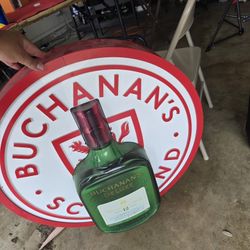 Double Sided Buchanans Sign