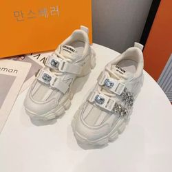 Rhinestone Platform Comfortable Vulcanized Shoes