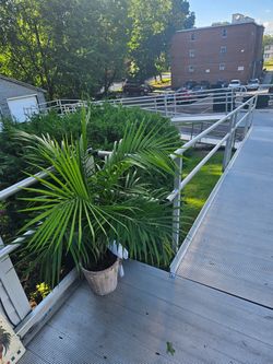 Modular Aluminum Entryway Wheelchair ramp,