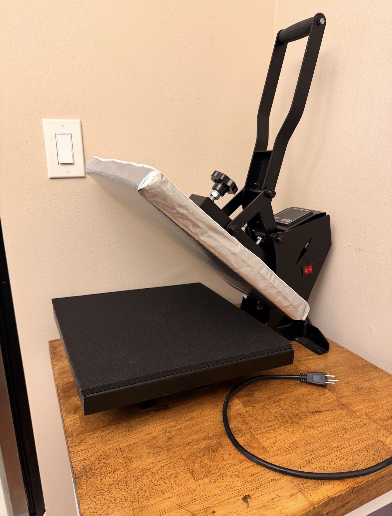 GOLDORO Power Heat Press Machine 15 x 15 Inch Digital Heat Press Sublimation Printer Press Heat Transfer Machine for T-Shirt 