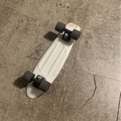 White Glow In The Dark Penny Board In Great Condition