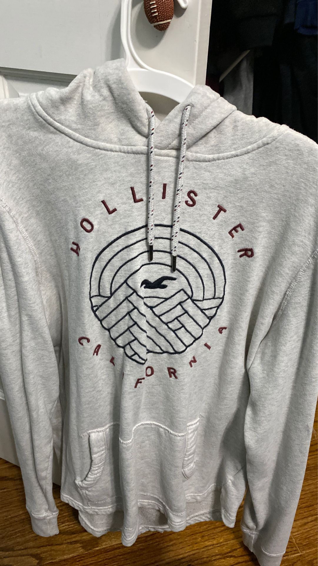 Hollister California Hoodie Ash grey