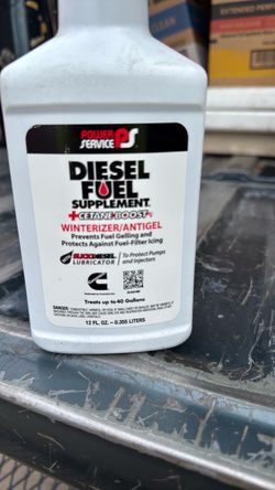 DIESEL FUEL TREATMENT SUPPLEMENT