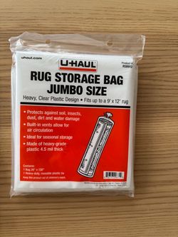 U-haul rug storage bag