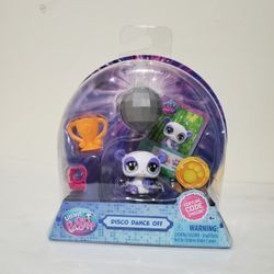Littlest Pet Shop Disco Dance Off Panda Exclusive Mini Figure Virtual Code! #200
