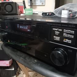 PIONEER. RECEIVER. MODEL VSX-820-K. 245 WATT. AMPLIFIER OR VIDEO MULTICHANNELS.   PUERTO USB.. .HDMI ...IPOD.   BLUETOOTH ADAPTADO Y SUENA PERFECTO Y 