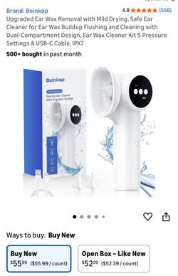 Brand New Electric Ear Cleaner