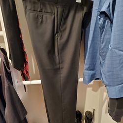 Men's Black Slacks 32x30L