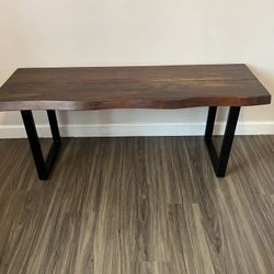 Solid Wood Bench