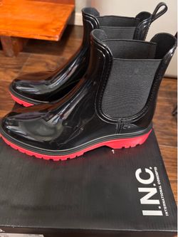 I.N.C rain boots size 7