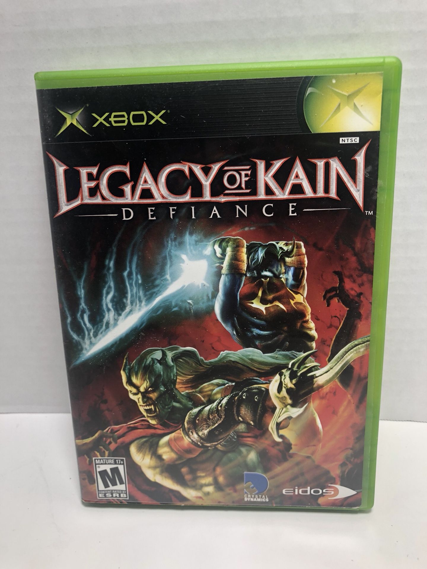 XBOX Legacy Of Kain Defiance game complete with manual