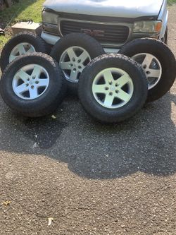 Jeep Rims and Tires 