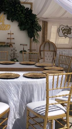 Chiavari chairs