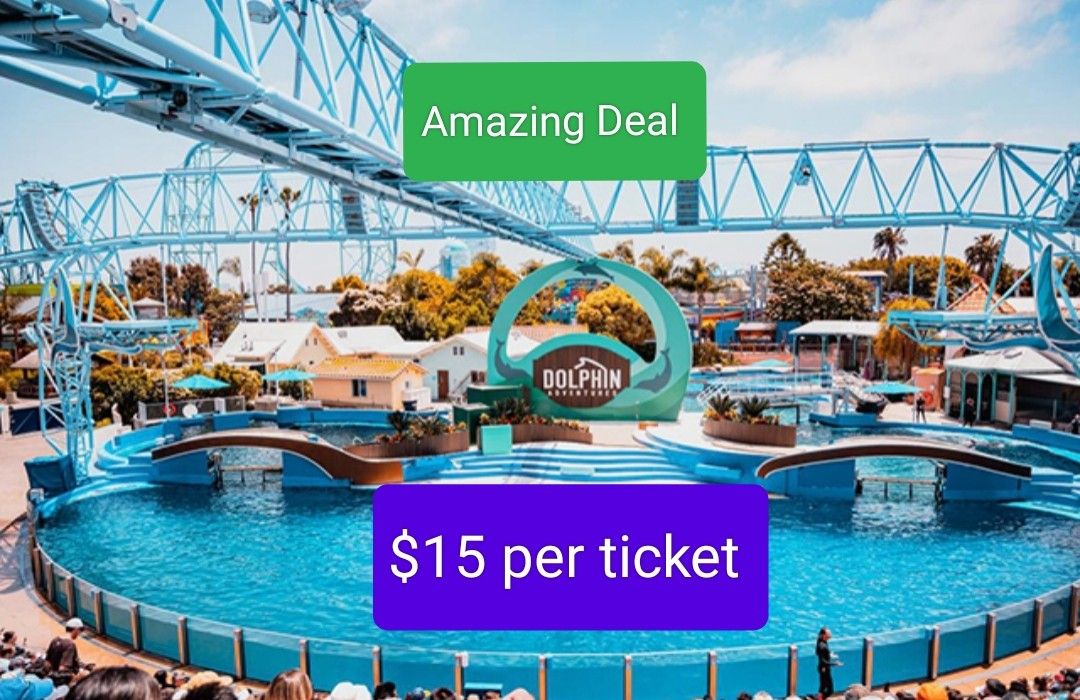 San Diego Sea World Tickets, Get It Now! RIDES AND SHOWS ARE FREE