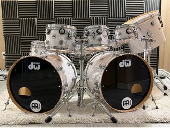 DW Collector's Series Custom Drum Set / 10-piece Maple Shell Pack with Tom & Gong Stands