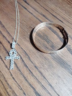 Necklace, pendant, bangle
