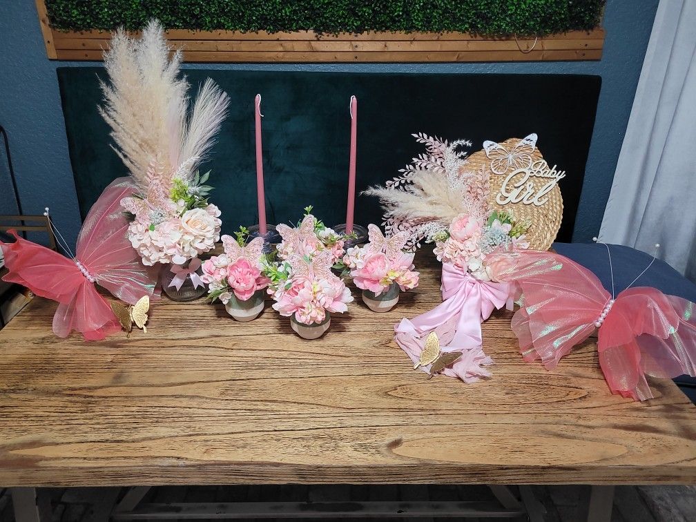 Babyshower/Birthday Butterfly Decorations