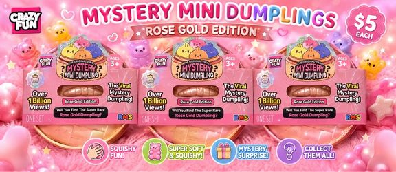 Mystery Mini Dumplings Rose Gold Edition