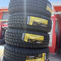 ‼️🚨vendo Set De Llantas Lt 225 75 16 Heaway Tires Allterain 