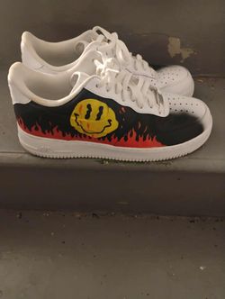 Air Force 1 With Designs Size 10.5