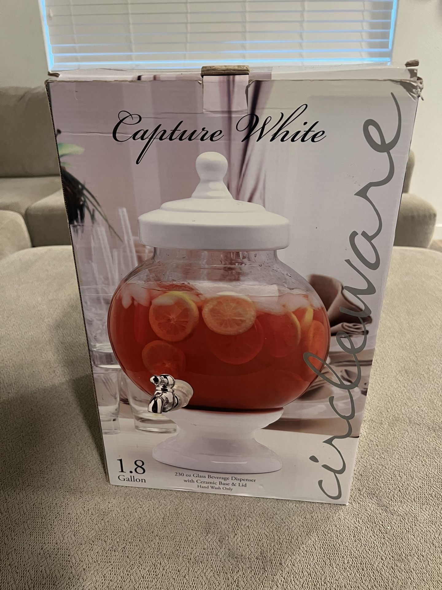 Glass And Ceramic Drink Dispenser