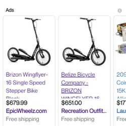 Wing Flyer 600 Exercise Bike