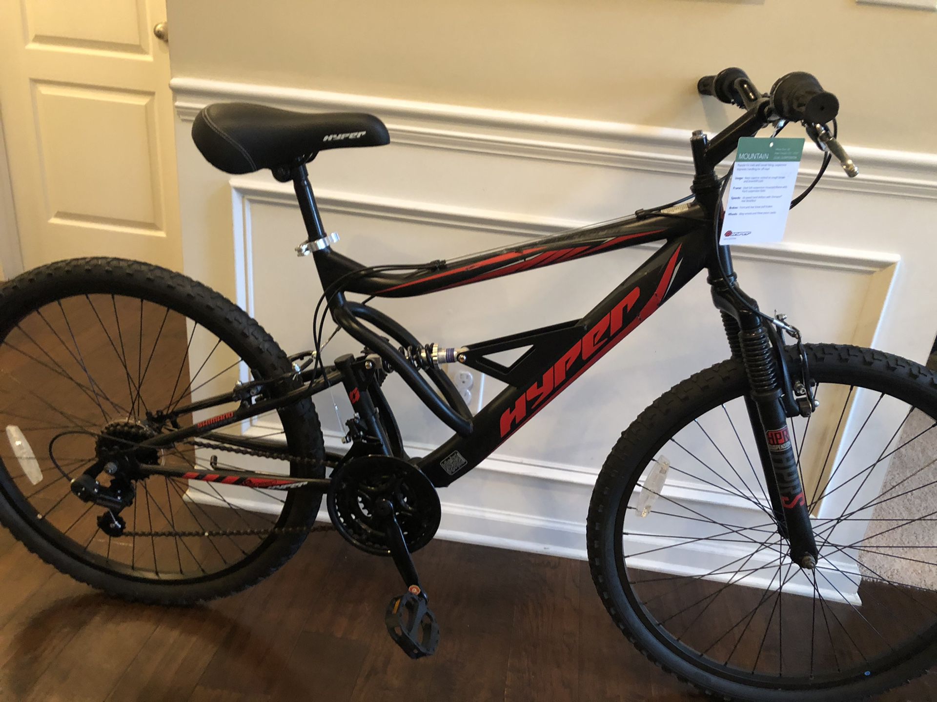 26” Full Suspension Mountain Bike - Excellent Condition