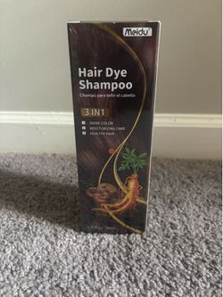 Hair dye shampoo (Dark Brown)