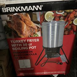 🤩Brinkmann Turkey Fryer Used Once 30 Qt💥💥