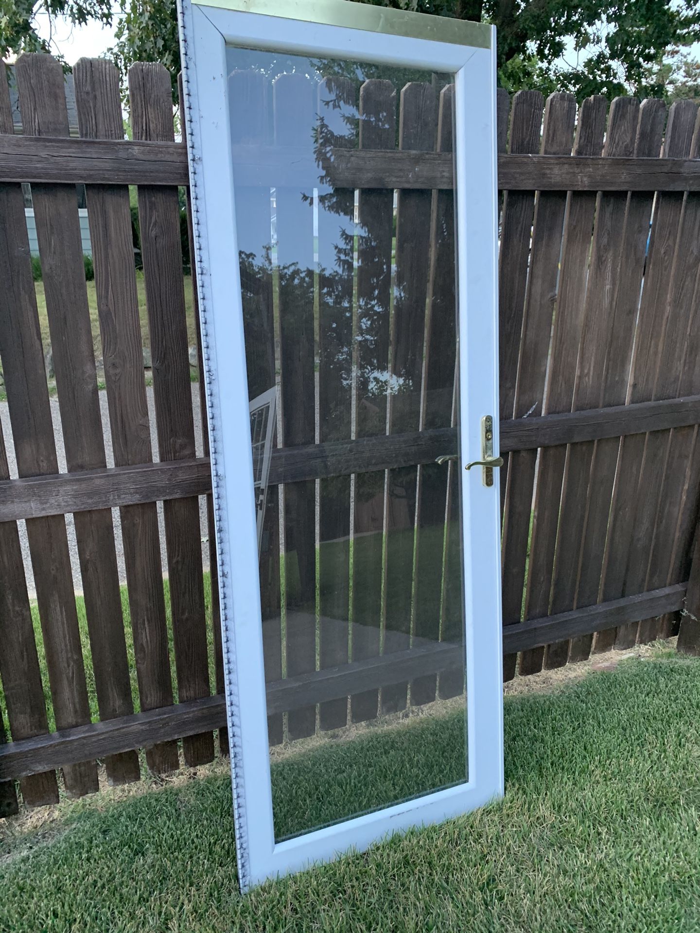 Glass Storm Door