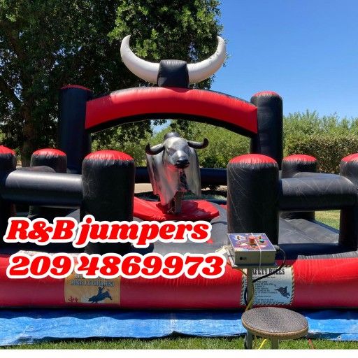 TOROS MECANICOS ,RESBALADILLAS DE AGUA, MEZAS Y SILLAS, CARPAS,