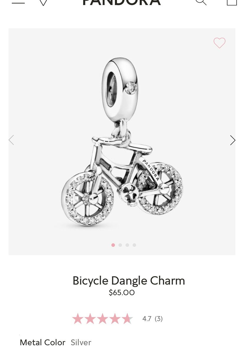 Bicycle charm