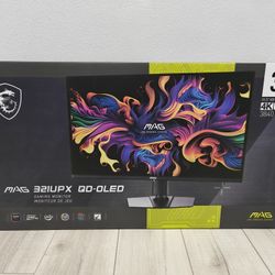 MSI MAG 321UPX QD-OLED 32″ 4K/240 Hz Monitor