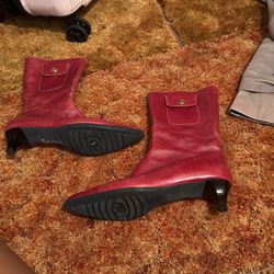Red Coach Boots