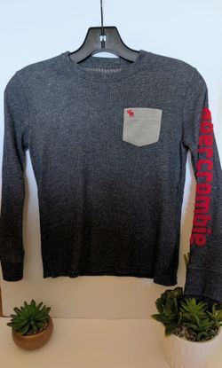 Abercrombie kids boys long sleeve shirt