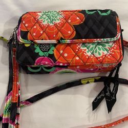 Vera Bradley Over The Shoulder Mini Bag/wallet 