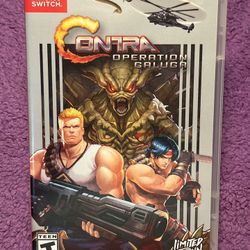 Nintendo Switch Contra Operation Galuga