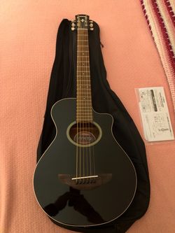 Acoustic electric guitar by Yamaha