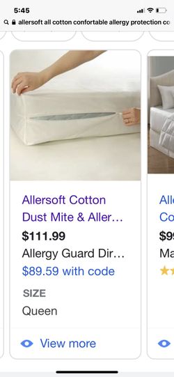 Allergy Comforter Cover Queen Size