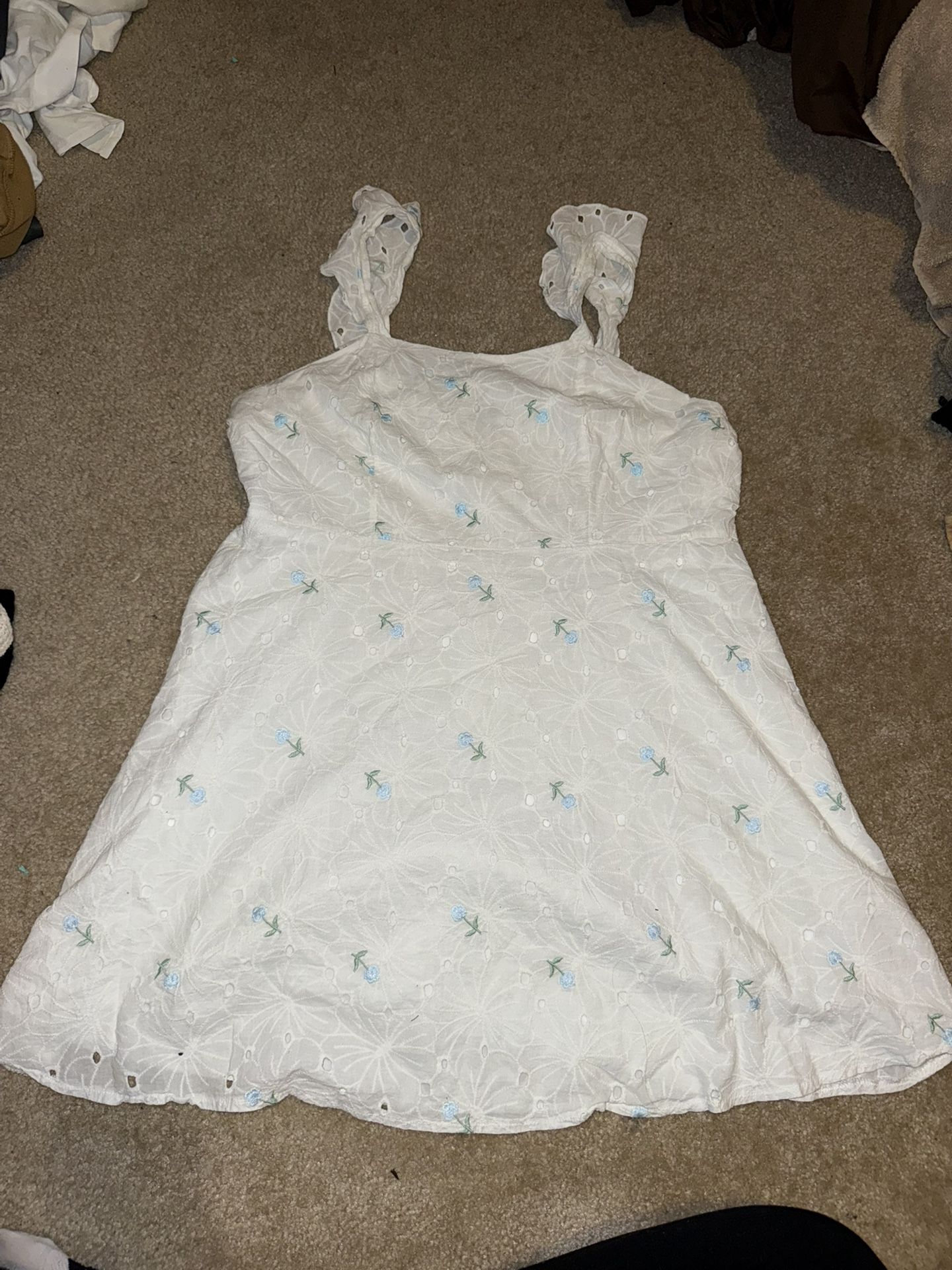 SHEIN White sundress 3XL