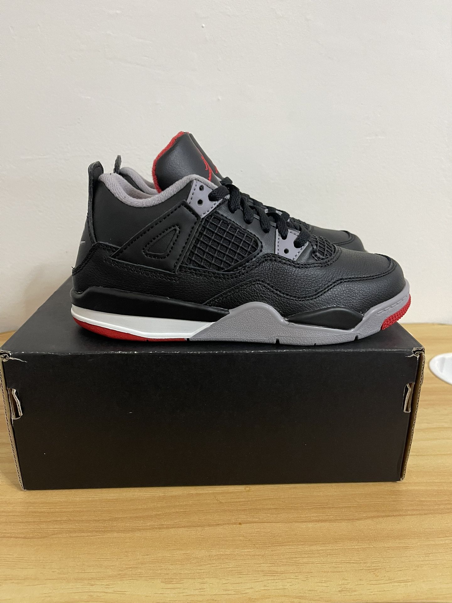 ✨New Jordan 4 Retro Bred Reimagined (PS)