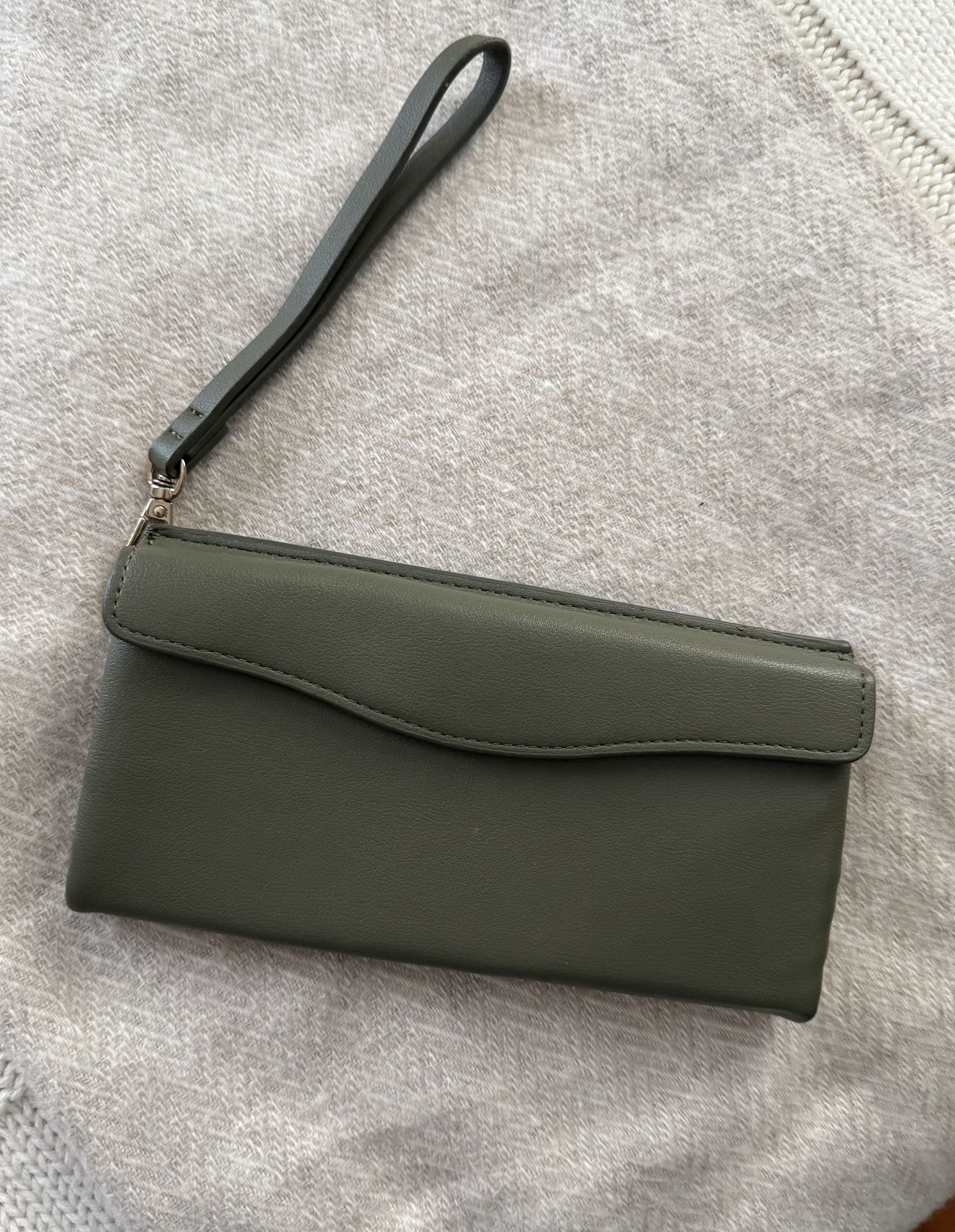 A New Day Green Wallet