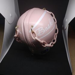 Pink Basketball Purse 