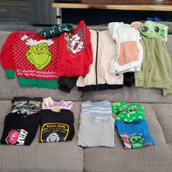 Boys Shirts & Hoodies Size 5/6 