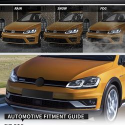 VW Golf MK7 Headlights  2014-2017