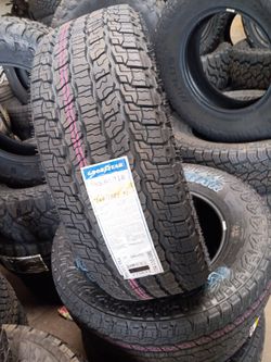 New Set of tires 265 65 18 GOODYEAR