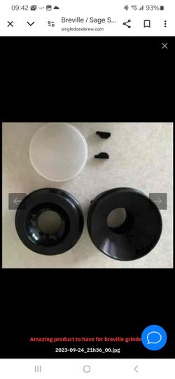 Single Dose System (Low Profile) for Breville Espresso Machines & Grinder