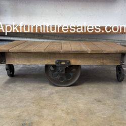Arhaus Hennings Factory Cart