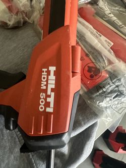 HILTI HDM 500 Caulking Gun  With 9 Refills 