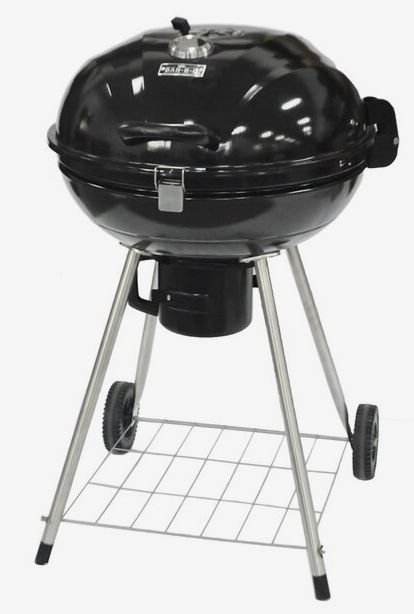 New Mr. Bar-B-Q 22-in W Black Kettle Charcoal Grill